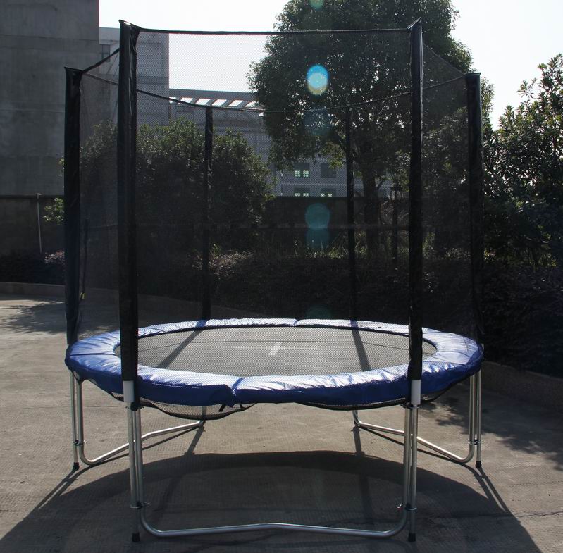 6ft Trampoline & Enclosure Set with Safety Net pad Ladder