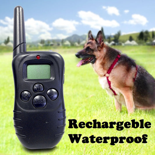 Rechargeable and Waterproof 100-Levels Dog Training Collar