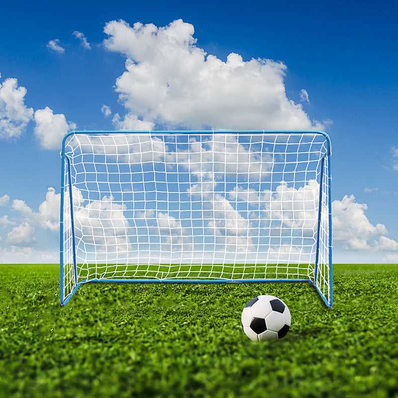 Soccer Goal 215cm Steel Frame Portable Football Net No Ball Goals