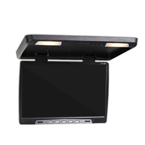15.4 inch Flip Down Roof Monitor with Dome Light Infrared