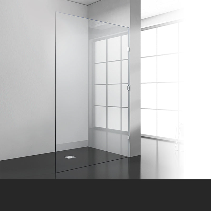 1100 x 2000mm Frameless 10mm Safety Glass Shower Screen