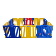 Sided Plastic Playpen Safety Gate Baby Toddler Child 10 panel