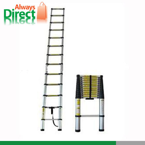 2m Telescopic Aluminium Ladder Fully Extendable