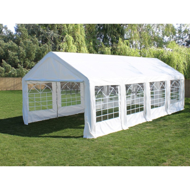 Commercial Grade Galvanised Frame Wedding Marquee 8x4m Heavy Duty Classic Party Tent