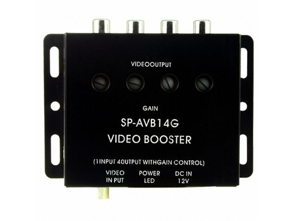 1 Input 4 Channel RCA Multi Video Amplifier Booster (Free Shipping)