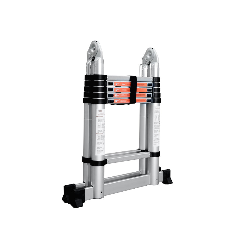 3.8M Multi-Purpose Aluminium Telescopic Extension Ladder – AlwaysDirect