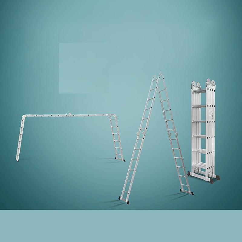 7m Folding Ladder Multipurpose Quality Aluminium Function Adjustable