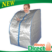 Large Portable Far Infrared Home Sauna Dry Heat with Chair 107cm Tall