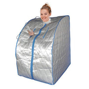 Large Portable Far Infrared Home Sauna Dry Heat with Chair 107cm Tall