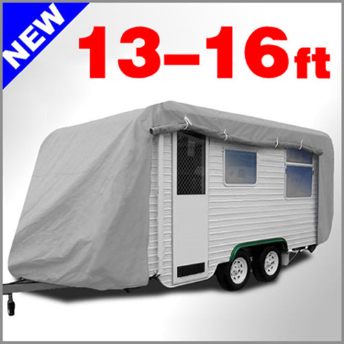 Pre-display Premier Caravan Cover for Caravans 13 - 16ft 487x271x259cm Oxford 300D