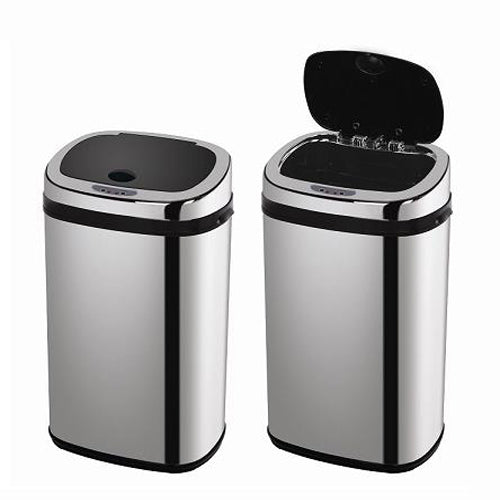 Stainless Steel Sensor Bin for Kitchen Office 42L S02-B