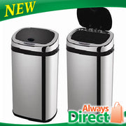 Stainless Steel Sensor Bin for Kitchen Office 50L