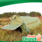 Single Camping Deluxe Dome Canvas Swag Tent 