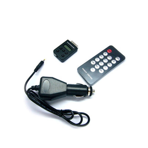 FM Transmitter Remote Control for Apple iPods and iPhone