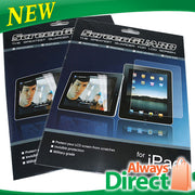 2x Clear Anti-Scatch Screen Protector With Cleaning Cloth for Apple iPad