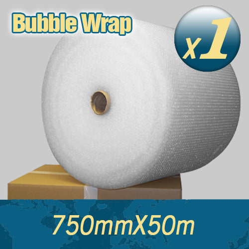 1 x Bubble Wrap 750mm X 50m