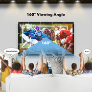 120" 16:9 HD Foldable Projection Screen Indoor Outdoor