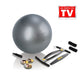 Body Workout System Fitness Ball Yoga for Abdominal Arms Legs (Free Shipping)