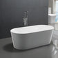 Bathroom Free Standing Bath Tub 1720x820x600 Thin Edge Freestanding (Allure-1720)
