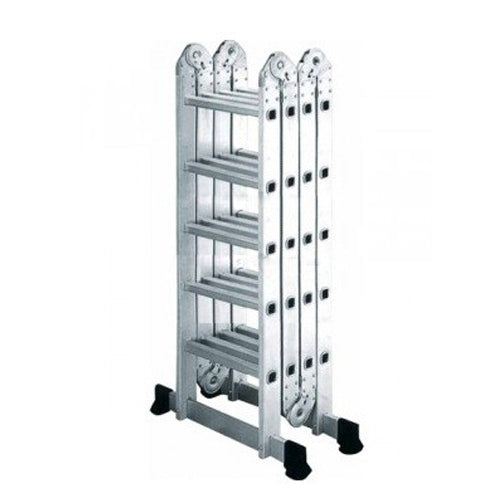 5.8M Multi Purpose Adjustable Aluminum Ladder W/T Workshelf