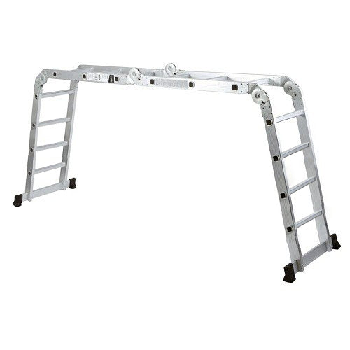 5.8M Multi Purpose Adjustable Aluminum Ladder W/T Workshelf