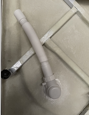 Shower Screen Cubicle Enclosure W/T Base Bathroom 1000x1000x2300mm Black Chrome 8227-3