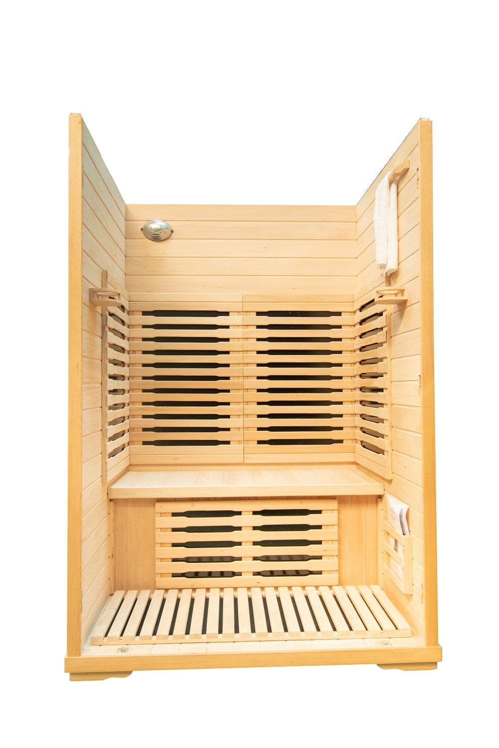 2 Person Luxury Indoor Carbon Fibre Infrared Sauna 7 Panels 002B