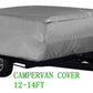 4 Layer heavy duty campervan camper Trailer cover 12-14ft 425x220x135H cm