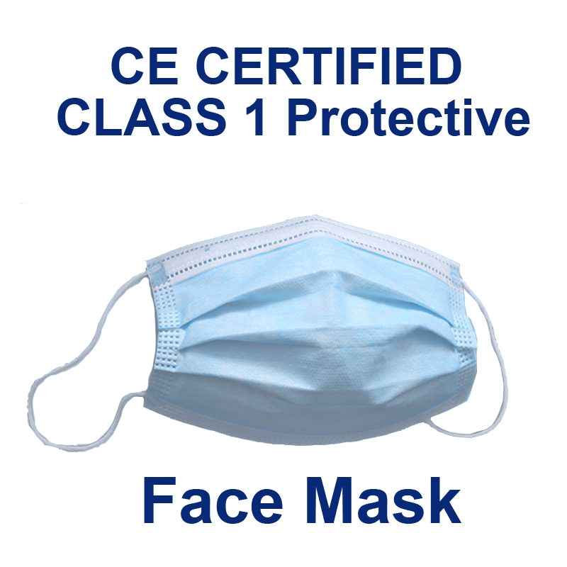 50 PCs CE Certified Class One Disposable Protective Face Mask (Free Shipping)