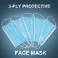 60 Pack 3-PLY Protective Disposable Face Mask (Free Shipping)