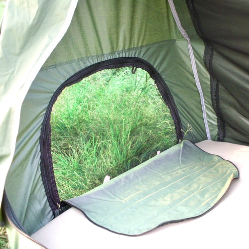 Single Camping Deluxe Dome Canvas Swag Tent 