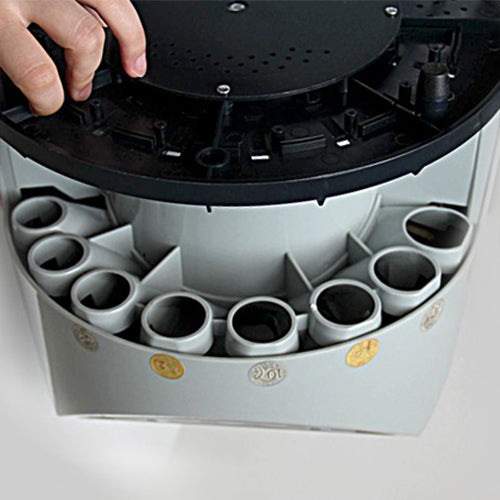 Coin Sorter Bottom Up View