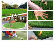 Artificial Grass 25mm 1x10m Synthetic Turf 10 SQM Fake Lawn Roll Green