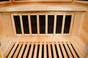 Greenland Luxury Carbon Fibre Infrared 2 Person Sauna 8 Heating Panels 1920W 3Yr Warranty