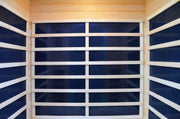 Greenland Luxury Carbon Fibre Infrared 2 Person Sauna 8 Heating Panels 1920W 3Yr Warranty