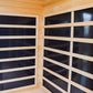 Luxury Carbon Fibre Infrared 4 Person Sauna 10 Heating Panels 2365W D4
