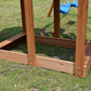 Sand Area for Backyard Swing Slide Set
