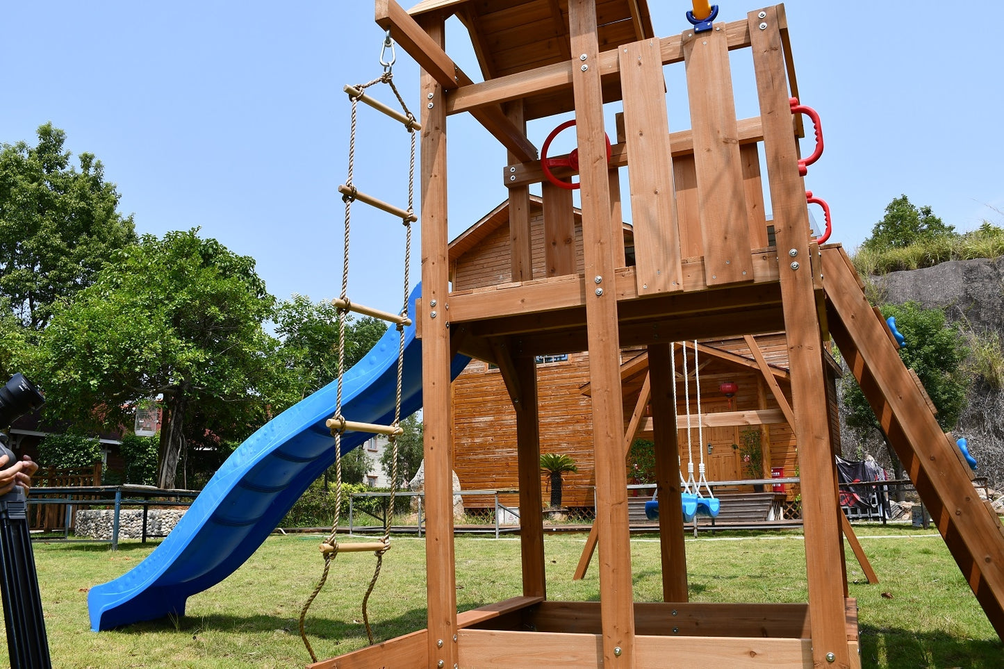 Climbing Rope for Backyard Swing Slide Set