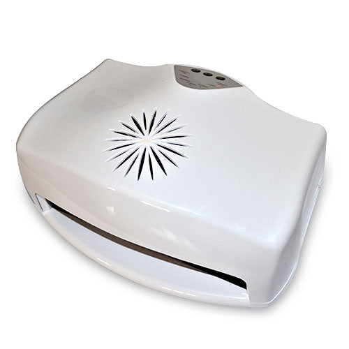 54W UV Nail Gel Dryer with Built In Fan and Timer Adjustable Curing Lamp 6 Bulbs