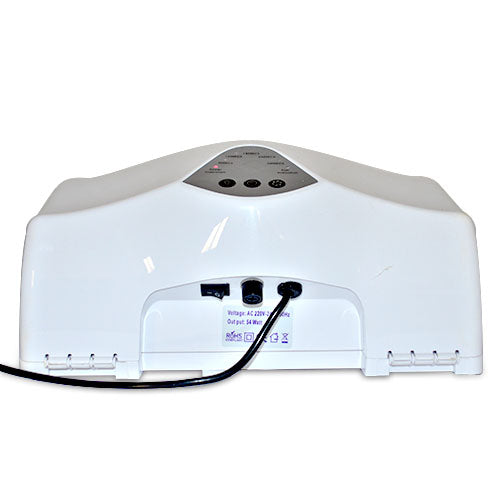 54W UV Nail Gel Dryer with Built In Fan and Timer Adjustable Curing Lamp 6 Bulbs