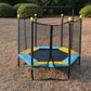 4.5FT / 55 inch Hexagon Springless Mini Trampoline with Enclosure Set & Chin Up Bar