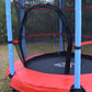 4.5FT / 55 inch Springless Mini Trampoline with Enclosure Set Red
