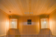 Greenland 2 Person Finnish Indoor Traditional Steam Sauna 3500W 3Yr Warranty