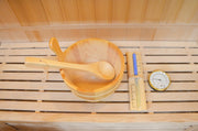 Greenland 2 Person Finnish Indoor Traditional Steam Sauna 3500W 3Yr Warranty
