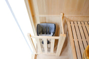 Greenland 2 Person Finnish Indoor Traditional Steam Sauna 3500W 3Yr Warranty