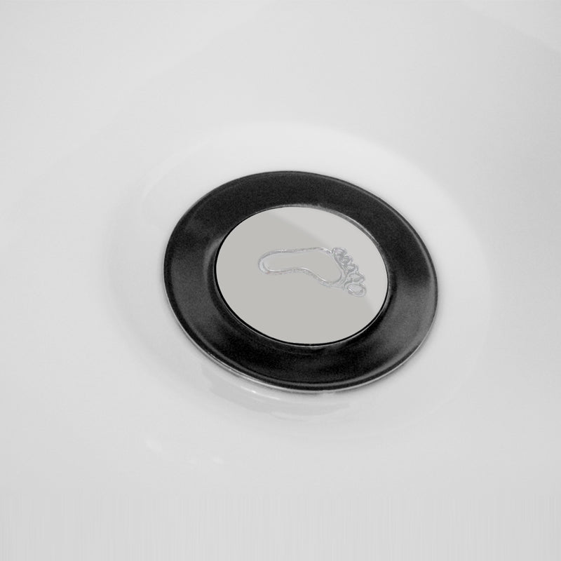 Bathroom Acrylic Free Standing Bath Tub Thin Edge 1700 x 800 x 600 Freestanding (Egg)
