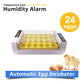 Automatic Clear Digital Chicken 24 Egg Incubator Hatcher