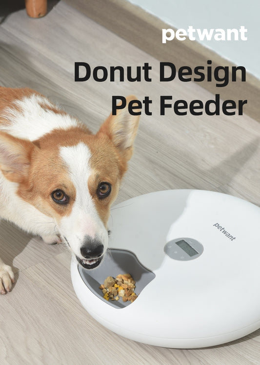 Petwant Auto feeders Smart Automatic Pet Feeder F6