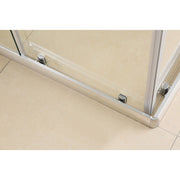 Shower Screen 1000x900x1900mm Safety Glass Sliding Door #1806-10X9