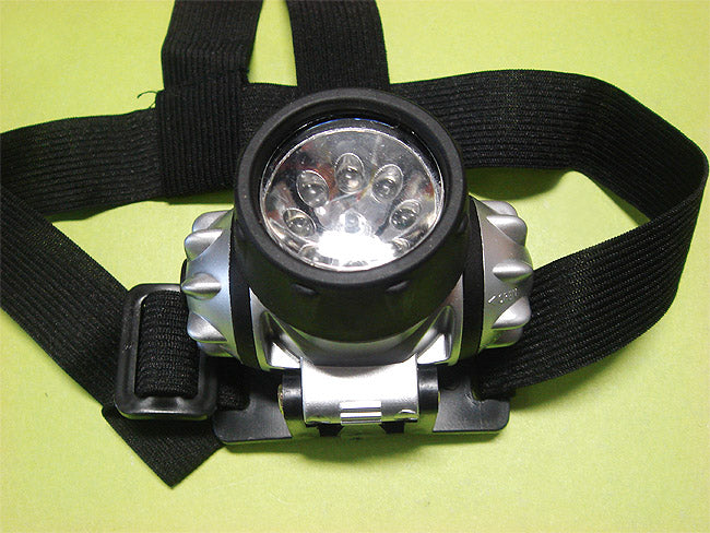 Hands Free 9 Led Headlight (Free Shipping)